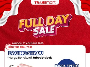 Beli Daging di Transmart Full Day Sale Dijamin Murah Meriah!