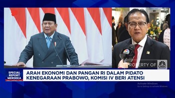 Video: Arah Ekonomi & Pangan RI di Pidato Prabowo, DPR RI Beri Atensi