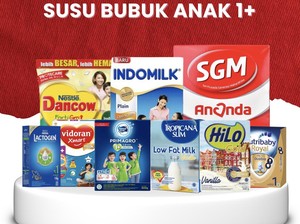 Belanja Susu Bubuk Anak di Transmart Full Day Sale, Diskon 10%!