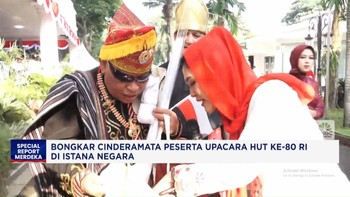 Video: Bongkar Cinderamata Peserta Upacara HUT ke-80 RI Istana Negara