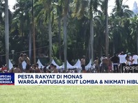 Video: Pesta Rakyat di Monas Warga Antusias Ikut Lomba & Hiburan