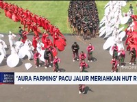 Video: 'Aura Farming' Pacu Jalur Meriahkan HUT RI di Istana