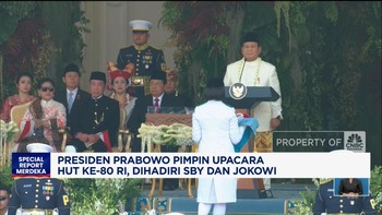 Video: Paskibraka Kibarkan Merah Putih di Hadapan Tiga Presiden