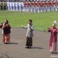 Potret Trio Penyanyi Endah Laras-Cakra Khan-Rossa Hibur Tamu di Istana