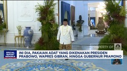 Video: Intip Penampilan Prabowo-Gibran Pakai Baju Adat di HUT ke-80 RI