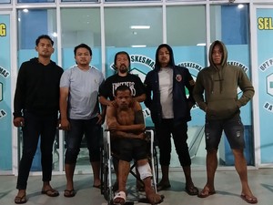 Pria Curi HP Penjaga Pasien Puskesmas di Jeneponto Ditangkap, Kaki Ditembak