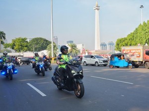PB HMI Puji Kakorlantas Polri Turun Langsung Pantau Pengamanan HUT RI ke-80