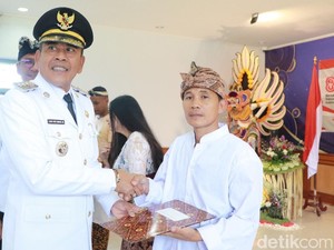 13 Napi Langsung Bebas Setelah Dapat Remisi di Karangasem