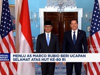 Video: Menlu AS Marco Rubio Beri Ucapan Selamat Atas HUT ke-80 RI