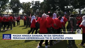 Video: Masak Hingga Dandan, Semarak Perayaan Kemerdekaan TNI di Sumut