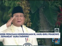 Video: Moment Haru Prabowo Saat Melepas Bendera Merah Putih