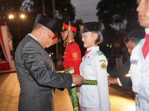 Ini Proses Seleksi dan Pengukuhan 75 Anggota Paskibraka di Kabupaten Gianyar
