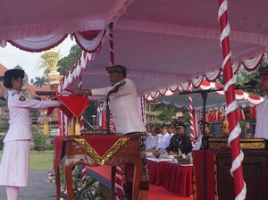 Pemkab Gianyar Gelar Upacara Peringatan HUT RI Ke-80, Beri Remisi ke Napi