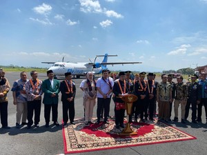 Penerbangan Jember-Jakarta Resmi Beroperasi, Investasi-Wisata Diharapkan Naik
