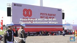 Pesta Rakyat HUT ke-80 RI: Dipenuhi Antusiasme Warga