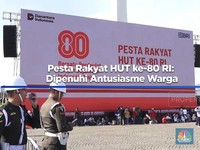 Pesta Rakyat HUT ke-80 RI: Dipenuhi Antusiasme Warga