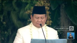 Video: Detik-detik Presiden Prabowo Bacakan Teks Proklamasi di Istana
