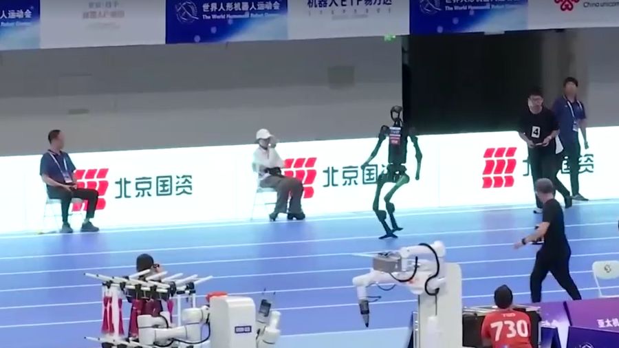 Robot Humanoid China. (Reuters TV)