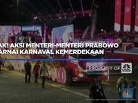 Semarak! Aksi Menteri-Menteri Prabowo Warnai Karnaval Kemerdekaan