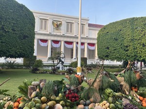 Situasi Istana Jelang Upacara HUT Ke-80 RI