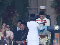 Prabowo Khidmat Pimpin Upacara Peringatan Detik-Detik Proklamasi