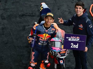 Veda Ega Naik Podium Moto3, Ayah Ungkap Wejangan Singkat Jelang Balapan