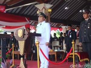 Video: Kala Upacara HUT ke-80 RI di Pati Tanpa Kehadiran Bupati Sudewo