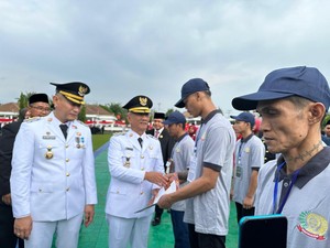 39 Warga Binaan Lapas Lubuklinggau Bebas Usai Dapat Remisi HUT RI
