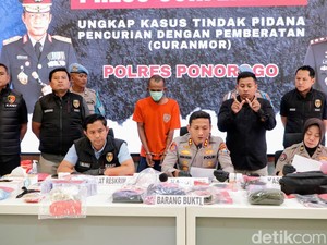 Baru Bebas Penjara, Residivis Curanmor Ponorogo Beraksi Lagi