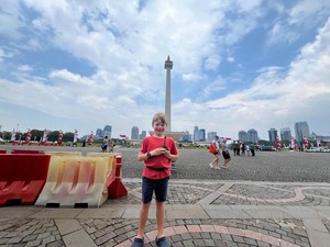 WN AS Cerita Keseruan Ikut Rayakan HUT Ke-80 RI di Jakarta