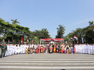 Rayakan Kemerdekaan RI, ParagonCorp Upacara di TMII-Luncurkan ParaGoNation