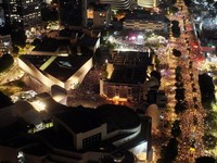 Penampakan Demo Besar-Besaran Guncang Tel Aviv Israel