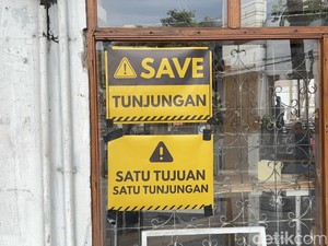 Kafe-Resto Ramai-ramai Tempel Poster Selamatkan Tunjungan, Ada Apa?