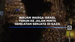 Ribuan Warga Israel Turun ke Jalan Minta Gencatan Senjata di Gaza