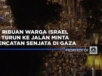 Ribuan Warga Israel Turun ke Jalan Minta Gencatan Senjata di Gaza