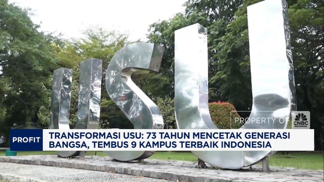 Video: 73 Tahun Berdiri, USU Sukses Tembus 9 Kampus Terbaik Indonesia