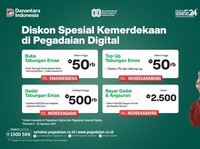 Raih Kemerdekaan Finansial Lewat Transaksi di Aplikasi Pegadaian