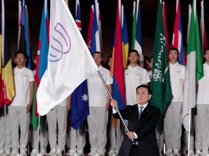 Video: Momen Penurunan Bendera The World Games di Upacara Penutupan