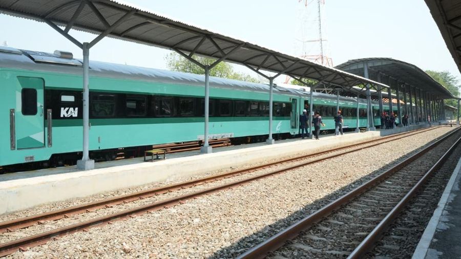 Gerbong kereta api khusus untuk petani dan pedagang. (Dok. KAI)