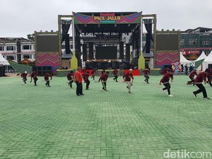 Pacu Jalur Effect! Taman Jalur-Tepian Narosa Mendadak Cantik Jelang Hari H