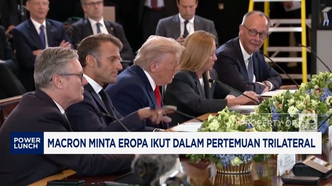 Video: Macron Minta Eropa Ikut Pertemuan Trump-Putin-Zelenskyy