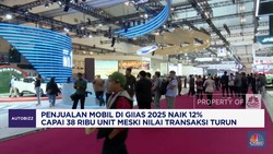 Video: Meski Transaksi Turun, Penjualan Mobil GIIAS 2025 Naik 12%