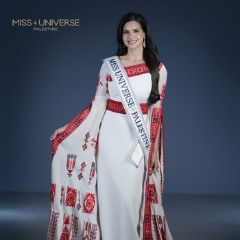 Sejarah! Ini Potret Miss Palestina yang Ikut Kompetisi Miss Universe
