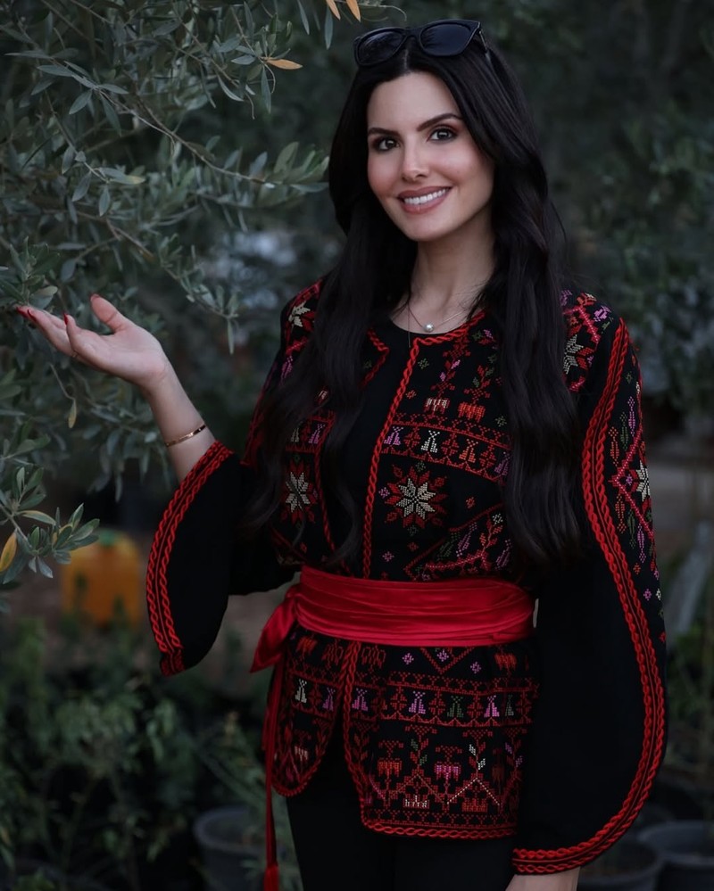 Miss Palestine, Nadeen Ayoub. (Instagram/nadeen.m.ayoub) Miss Palestine, Nadeen Ayoub. (Instagram/nadeen.m.ayoub)