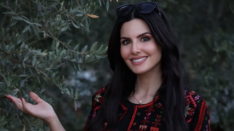 Miss Palestine, Nadeen Ayoub. (Instagram/nadeen.m.ayoub)