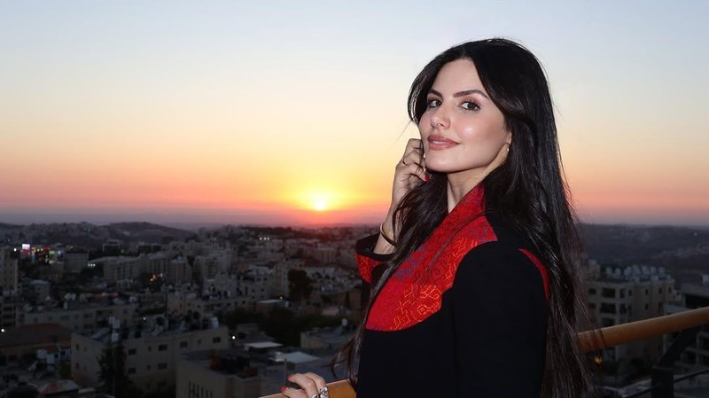 Miss Palestine, Nadeen Ayoub. (Instagram/nadeen.m.ayoub)