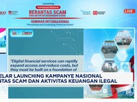 Video: OJK Gelar Kampanye Nasional Berantas Scam & Aktivitas Ilegal