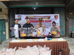 Polres Dumai Bongkar 2 Ton Beras Oplosan, Pemilik Gudang Jadi Tersangka