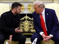 Ukraina Goda Trump dengan Paket Senjata Rp1.600 T, Duitnya dari Mana?