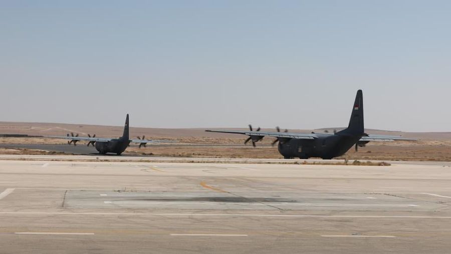 Satuan Tugas (Satgas) Garuda Merah Putih-II yang berhasil melaksanakan misi distribusi bantuan kemanusiaan ke Jalur Gaza, Palestina, pada Minggu (17/8/2025). (Dok. Tim Media Satgas (Kemhan/TNI))